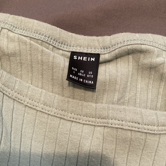 Light Green SHEIN Bodysuit - L - Picture 2 of 3